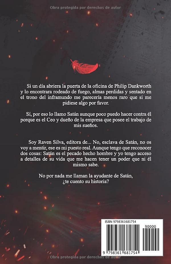 Contraportada de La ayudante de Satán