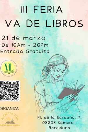 Cartel de la III Feria va de libros