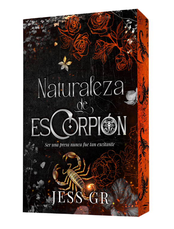edición con cantos tintados de naturaleza de escorpión